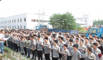 钣金事业部积极相应号召，召开全事业部“安全活动月”动员大会